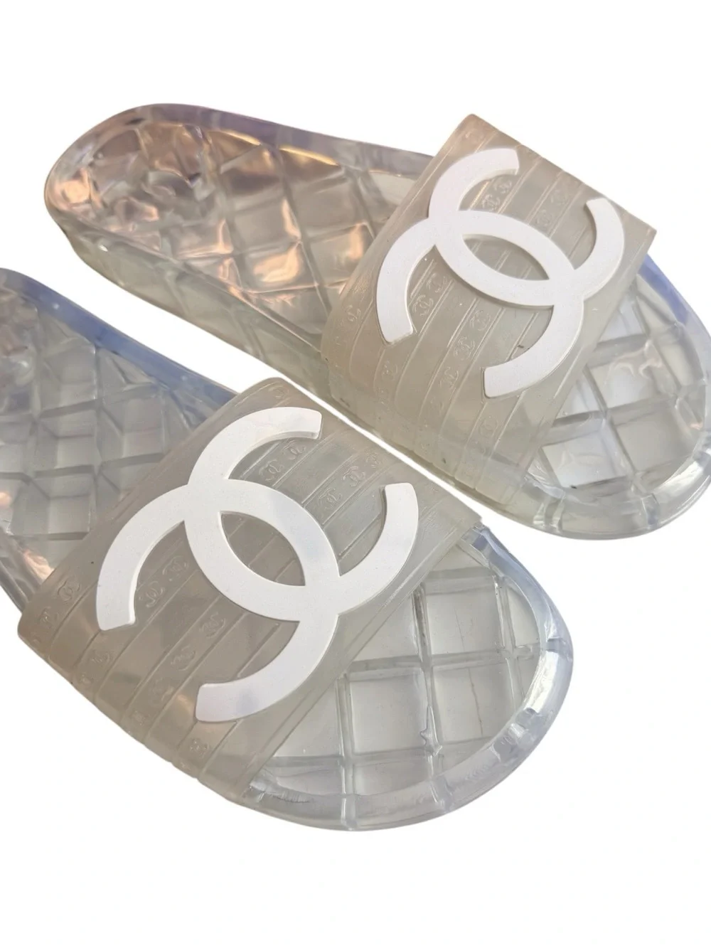 CHANEL authentic transparent